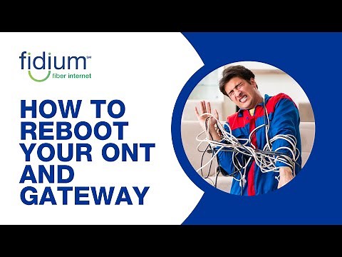 How to Safely Reboot Your ONT and Gateway