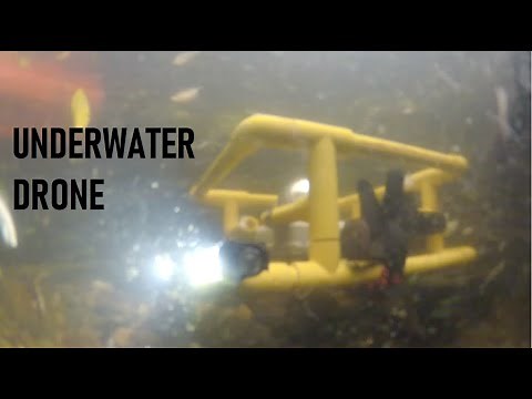 Homemade Underwater ROV Made From Scraps