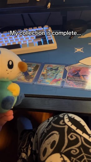 Oshawott on Instagram: "Finally… I have them all #pokemon #oshawott #dewott #samurott #pokemoncards #gravityfalls"