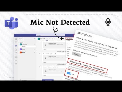 How to fix microphone not working on microsoft teams