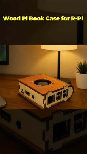 Wood Pi Book Case for Raspberry Pi