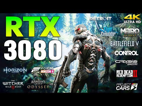 GeForce RTX 3080 test in 12 games l 4K l