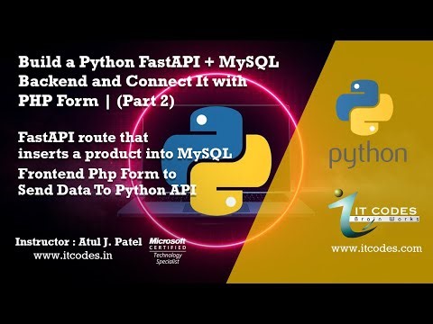 Build a Python FastAPI + MySQL Backend and Connect It with PHP Form | Full Stack API Project (Part2)