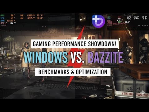 Windows 11 vs Bazzite OS: FPS Gaming Benchmark & Performance Test