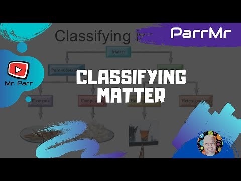 Classifying Matter Song