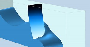 Modeling Free Surfaces in COMSOL Multiphysics® with Moving Mesh