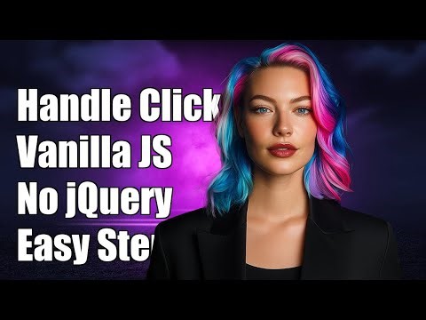 How to Handle Click Events on Links with Vanilla JS (No jQuery Needed)