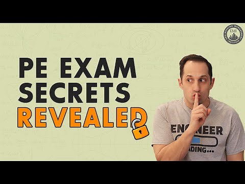 Secrets to Passing the PE Exam
