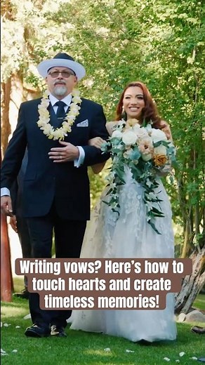 How to Write Wedding Vows that Touch Hearts / Gold Mountain Manor Big Bear Wedding