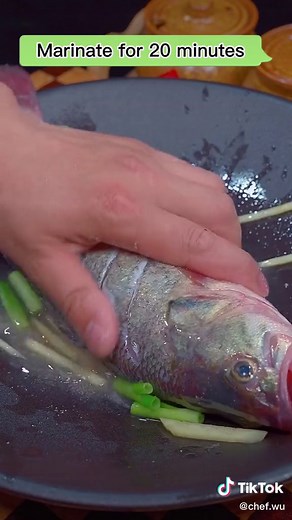 Delicious Steamed Perch Recipe by Chef Wu