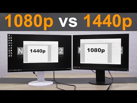 1080p vs 1440p Monitor