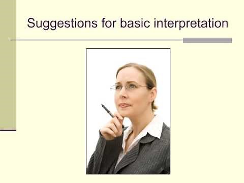 Lecture 5b: interpreting the BDI-II