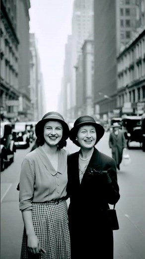 Women in 1930s. Good old days.