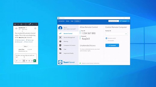 With TeamViewer you can securely connect to remote computers, access files and applications, and get help from anywhere — right when you need the most! Check how you can give somebody remote access to your computer in a few easy steps 👇 #RemoteSupport #RemoteAccess #HowTo | TeamViewer