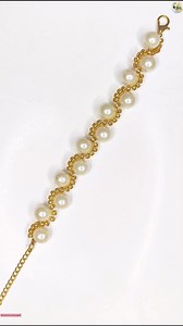915K views · 8.1K reactions | DIY Easy Pearl Bracelet for Beginners 殺殺 | Wedding Decoration Ideas | Facebook