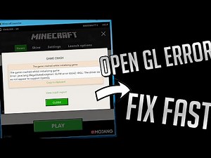 How To Update Your OpenGL Driver(Easy)
