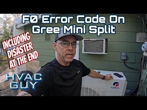 Gree F0 Error Code Diagnostic, Repair, and Ending I Couldn’t Quite Believe!
