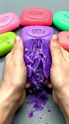 ASMR SOAP CRUSHING | No Talking | Relaxing Crunchy Sounds#asmrsoap #soapcrushing #satisfying