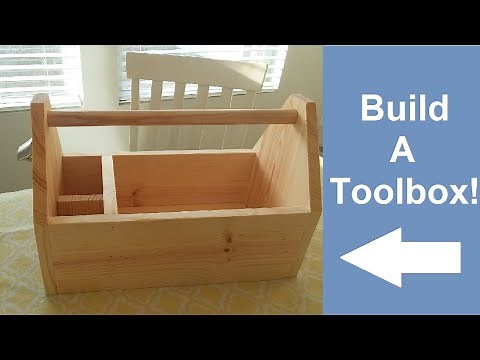 How to build a wood toolbox!