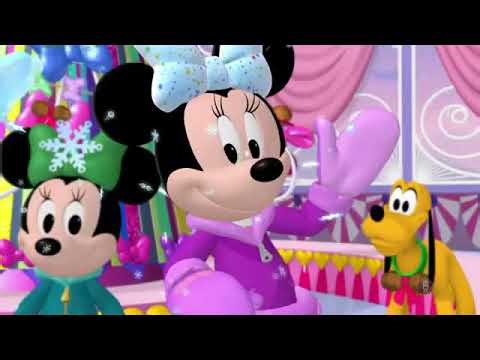 Minnie's winter bow show hot dog dance & credits in reversed