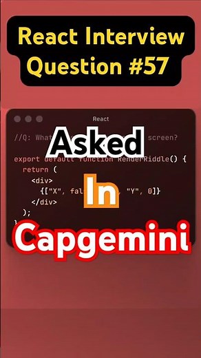 Q57- React Interview Question | #reactjs #javascript #frontend #webdevelopment #nodejs