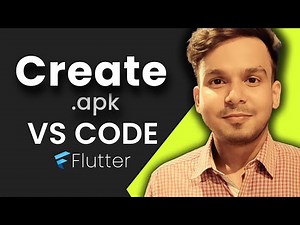 How to Create APK in Flutter Visual Studio Code | VS Code | Hindi