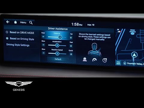 Smart Cruise Control Advanced Features | Genesis GV70 | How-To | Genesis USA
