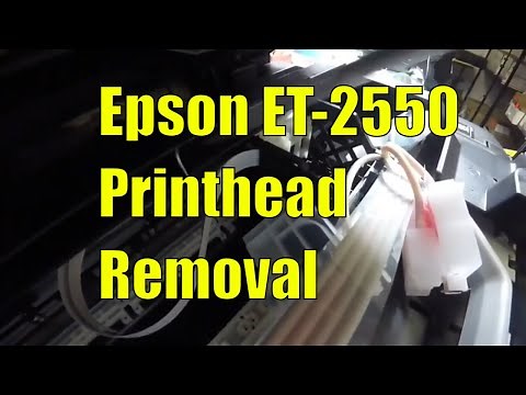 How to replace an Epson ET-2550 Printhead