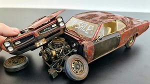 Restoration Pontiac GTO 1966 - Abandoned Model Car | Zam Zam Electronics