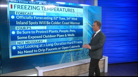 The first freeze is expected next week, steps to take
