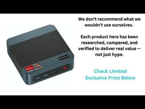 BOSGAME P3 Lite Mini PC Review 2025 | Ryzen 7 6800H + Radeon 680M | Triple Display 8K Gaming