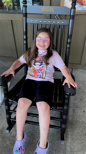 1.9K views · 42 reactions | Rockin’ with the Dolly Parton Rockstar rocking chair at Cracker Barrel. | Jonny Amusement | Facebook