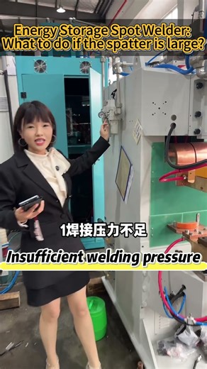 Energy Storage Spot Welder: Why Large Spatter Happens & How to Fix It