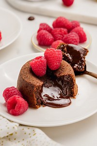 Molten Lava Cakes Made for a Cozy Valentine’s Night