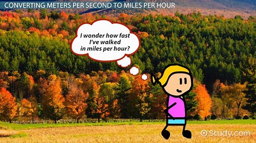 How to Convert Meters per Second to Miles per Hour