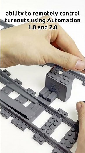 Trixbrix Crossover R104 – Works with all Lego City Trains (60197, 60198, 60205)