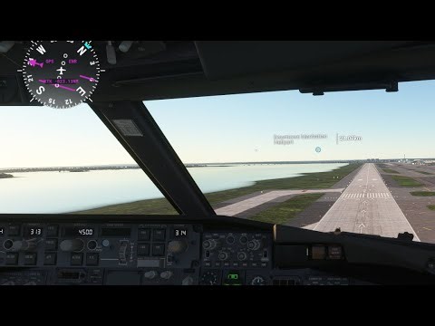 SAW to DIY Flight, Descent Management and IAN Approach| Boeing 737-800 NG