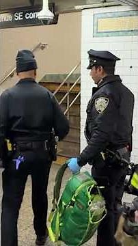 Man’s Pants Set on Fire on Times Square Subway Platform — 65-Year-Old Rushed to Hospital #shorts