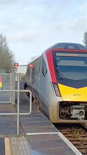 Class 755 departs Beccles #greateranglia #class755 #becclesstation