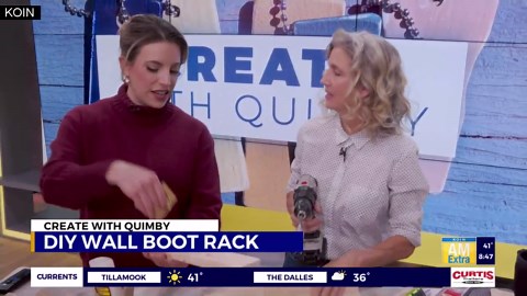 Create with Quimby: DIY Boot Rack