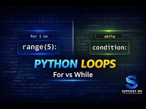 Python Loops Explained | For Loop vs While Loop with Examples