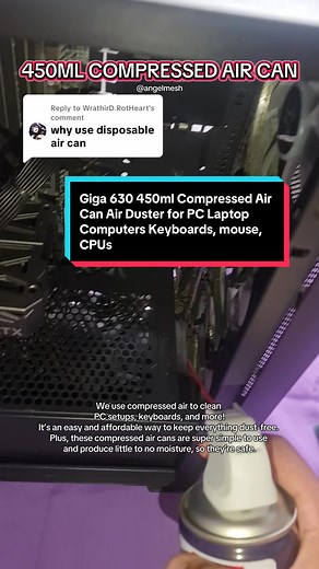 Effective Compressed Air Cleaning for PC Setups