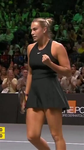 The crowd went wild for Aryna Sabalenka’s winner against Nick Kyrgios! 🤩 #tennis