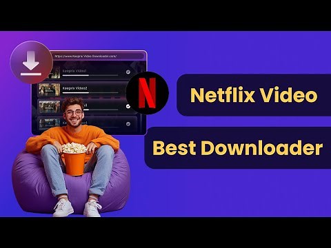 BEST Netflix Video Downloader | How To Download Netflix Movies On Laptop & PC - 2025 Full Guide