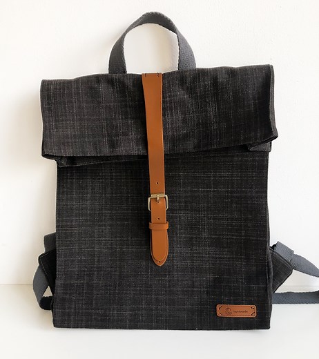 DIY Backpack - Free Rolltop Mini Backpack Pattern