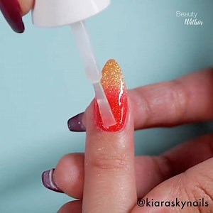 610K views · 1.4K reactions | Gradient nail art designs at its best!  Credit: kiaraskynails (instagram.com/kiaraskynails/) | Beauty Within | Facebook