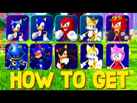 HOW TO GET ALL CHARACTERS LOCATIONS! (Sonic Speed Simulator) ROBLOX
