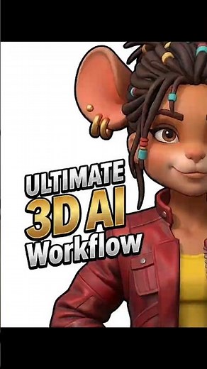 Stop Paying for 3D Models: The Ultimate FREE 3D AI Workflow! 🤯