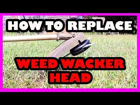 How to Replace the Head on Your WeedEater, WeedTrimmer, WeedWacker