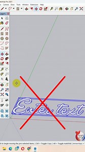 SketchUp Pro tips tutorial!👍👍 (Edit any Text by using 3d text editor #plugin in #SketchUpPro) 🤩🤩 #sketchuptutorial #sketchup #SketchUpDesigner | Sahana Aktar